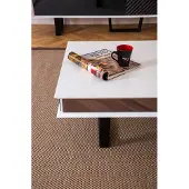AEA Modern Wohnzimmer Set 6 tlg TV-Ständer Design Wandschrank Holz Einrichtung