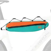 RockBros Fahrrad Rahmentasche Länge Dreiecktasche für Rennrad, MTB Rahmen Lenker 1,4L