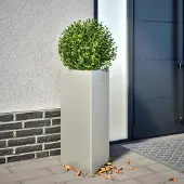 Prolenta Maison Exclusive - Pflanzkübel 2 Stk. Dreieckig 40x34,5x75 cm Edelstahl