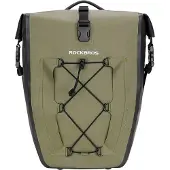 RockBros 1 pcs Gepäckträgertasche Fahrradtasche für Gepäckträger, 25L-32L, Wasserdicht, Grün