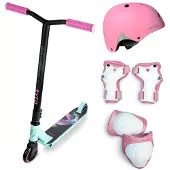 Movino Vorteilhaftes Freestyle-Set mit Protektoren TYRO MINT-PINK