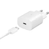 Samsung TA800 Schnell Ladegerät 25W + USB C- Ladekabel 1m weiss