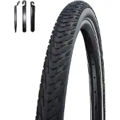 Schwalbe 1 x Marathon E-Plus Smart D-Guard E-50 Schwarz-Reflex 37-622 inkl. Reifenheber