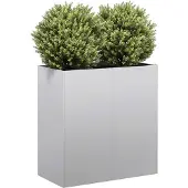 Prolenta Maison Exclusive - Pflanzkübel 80x40x80 cm Verzinkter Stahl