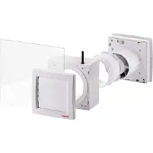 Maico Ventilatoren Fenstereinbausatz mit selbstt. Klappe FE 100/1 AP