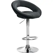 CLP Barhocker Olinda Samt chrom - creme