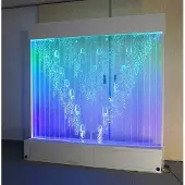 AEA Wände LED Moderne Trennwand Wasser Wasserwand Beleuchtete Wand Säulen 200x200