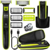 Philips OneBlade Rasierer QP2724/10 + Etui + 2 Körperaufsätze + Oneblade Ständer
