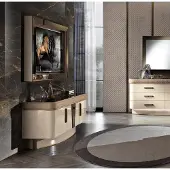 AEA Set Modern Wohnwand Kommode RTV Wohnzimmer Wohnwände Wohnzimmer Set TV-Rahmen