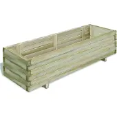 vidaXL Möbel Hochbeet 120x40x30 cm Holz Rechteckig - Beete 41661