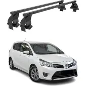 Menabo Dachträger Grundtäger für Toyota Verso S 2010-2017 50kg Stahl Schwarz 2x