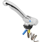 Northio Kaltwasserhahn, Keramikausführung, 12 V, 33 mm, Chrom