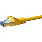 Dsit CAT 6a Netzwerkkabel LSOH - S/FTP - 7,50 Meter - Gelb