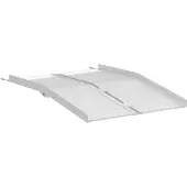 Syfax Rampe für Rollstühle 270 kg Silber 270 kg Aluminium