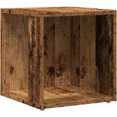 vidaXL Beistelltisch Altholz-Optik 33x33x34 cm Holzwerkstoff