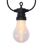 LEDKIA LED-Girlande Außen mit 10 Glühbirnen Turmell 7.5m 2700K Warmweiß