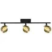 ITALUX Strahlerlampe LAFIN SPL-45379-3R-BK-GD