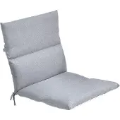 HOME DELUXE Gartenstuhlauflage SEDERA Grau - 2er Set | Gartenstuhlauflage, Stuhlauflage, Sitzpolster