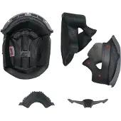 Cgm Vollschwarzes Interieur 330 RIOT Helm Größe S