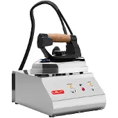 Lelit PS21, Pressurized steam ironing station, 800 W, Edelstahl-Bügelsohle, 5,5 bar, 1,4 l, Schwarz, Edelstahl