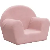 Syfax Kindersofa Rosa Weicher Plüsch