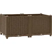 Prolenta Maison Exclusive - Hochbeet 80x40x38 cm Polypropylen