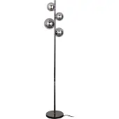 ITALUX Stehleuchte 4x G9 schwarzperle Canello FL-406007-4-BCR