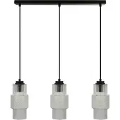HOME DELUXE Hängeleuchte aus Glas YUKI - Transparent | Pendelleuchte Hängelampe Deckenleuchte