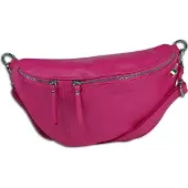 Florence Leder Tasche Gürteltasche pink fuchsia OTF820P
