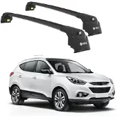 TURTLE DACHTRÄGER AIR-2 , Schwarz HYUNDAI IX-35 LM 2010 - 2015 (SUV)