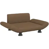 Syfax Hundebett Braun 70x45x28 cm Stoff