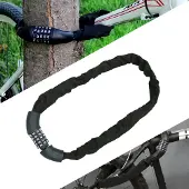 EINFEBEN Fahrradschloß 90cm Motorradschloß Zahlenschloss für Moped für Fahrrad