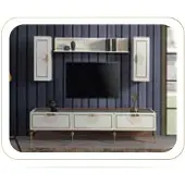 AEA tv Schrank Italienische Möbel Wohnzimmer Kommode Luxus Sideboard wohnwand holz