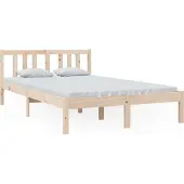 Syfax Massivholzbett ohne Matratze 120x200 cm