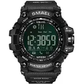 Smael EX-4011 Herren Sport Smartwatch Schwarz/Weiß KP4011