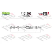 FTE 4101705 Kupplungsseil Seilzug für CITROËN Berlingo / Berlingo First (MF, GJK, GFK) 899/687mm