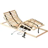 Syfax Lattenrost Elektrisch mit 28 Latten 7 Zonen 80x200 cm