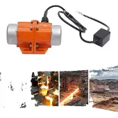 OEM Vibrationsmotor, geräuscharm im Betrieb, einstellbare Erregungskraft, langlebiges Aluminiumdesign