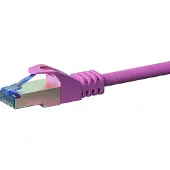 Dsit CAT 6a Netzwerkkabel LSOH - S/FTP - 10 Meter - Rosa