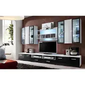 Xl Moebel Gmbh Moderne Design Wohnwand TV-Ständer Holz Wohnzimmer Möbel TV Einrichtung