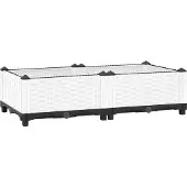 Furnicato Hochbeet 80x40x23 cm Polypropylen