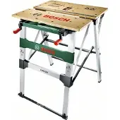 Bosch Werkbank, Klappbar, PWB 600, 680 mm Arbeitsfläche, Aluminium,