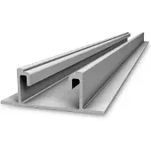 K2 Systems 2004279, Montageschiene, Aluminium, Auf dem Dach montiert, Grau, 63 mm, 22,5 mm
