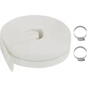 Syfax Flachschlauch 50 m 1.5" (38 mm) Weiß Polyethylen Polyester 8 bar Arbeitsdruck