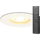 HOFTRONIC™ LED Einbaustrahler 5W GU10 2700K IP65 Weiß dimmbar 10er Set