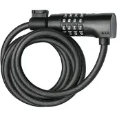 Axa Zahlen-Kabelschloss "Resolute"SB-ver RESOLUTE 8/180 SCHWARZ