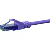 Dsit CAT6a Netzwerkkabel 100% Kupfer - U/UTP - 20 Meter - Violett