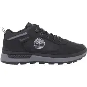 Timberland Field Trekker Low Mid Grey Nubuck Stiefel mit Schnürsenkeln und flachem Absatz