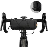 Sonstiges Fahrrad Lenkertasche Vordertasche 2.4L 900D Schwarz Reflektierend