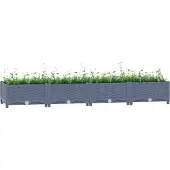 Prolenta Maison Exclusive - Hochbeet 160x40x23 cm Polypropylen